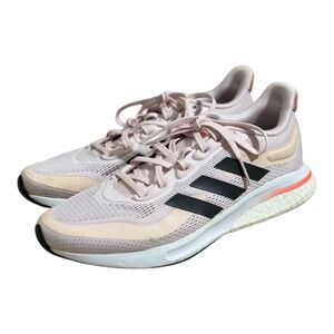 Adidas Supernova Running Shoes Almost Pink/Carbon/Turbo Colorway Women's Size 8